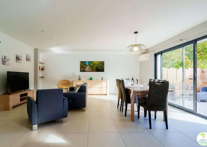 Bourg Avec Jardin Classe 2 Etoiles Pour 6 Personnes Villa Biscarrosse